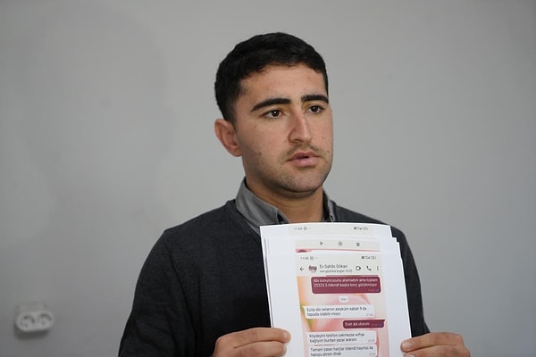 ‘Kendine bir ev al, buradan taşın’ dedi.