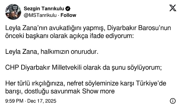 CHP'den ve DEM Parti'den de tepki gecikmedi.
