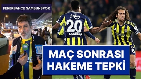 Kurtlar Vadisi’nin Erdal’ı Sefa Zengin, Fenerbahçe - Samsunspor Maçı Sonrası Hakemlere Tepki Gösterdi