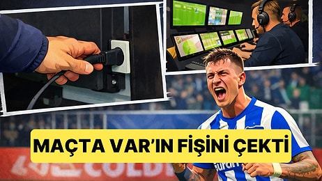 PreuÃen Münster-Hertha Berlin Maçında Bir Taraftar VAR Monitörünün Fişini Çekti
